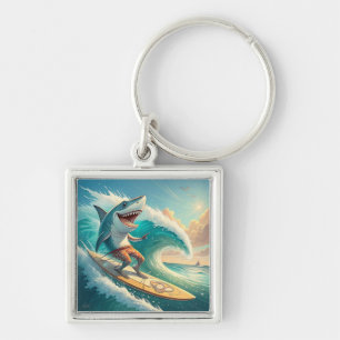 Surfhai Schlüsselanhänger