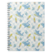 Surfhaie Notizblock (Vorderseite)