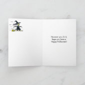 Surfhexe Halloween Karte (Innenseite)