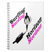 Surfhorizon Notizblock (Vorderseite)
