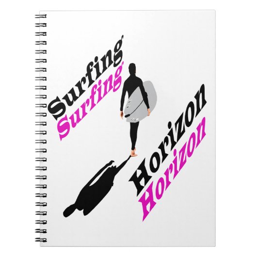 Surfhorizon Notizblock (Vorderseite)