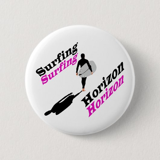 Surfhorizon-T - Shirt Button (Vorderseite)