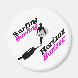 Surfhorizon-T - Shirt Magnet