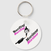 Surfhorizon-T - Shirt Schlüsselanhänger (Vorderseite)