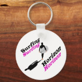 Surfhorizon-T - Shirt Schlüsselanhänger (Vorderseite)