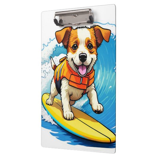 Surfhund Klemmbrett (Links)