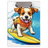 Surfhund Klemmbrett (Vorderseite)