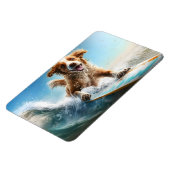 Surfhund Magnet (Linke Seite)