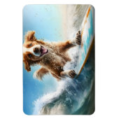 Surfhund Magnet (Vertikal)