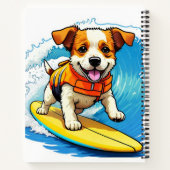 Surfhund Notizblock (Rückseite)