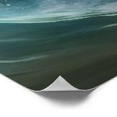 Surfhund Poster (Ecke)