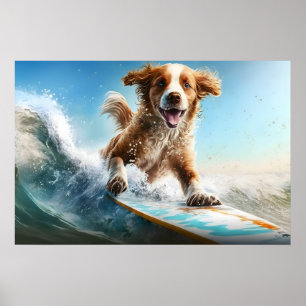 Surfhund Poster