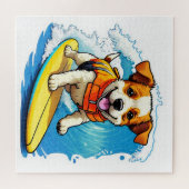 Surfhund Puzzle (Horizontal)