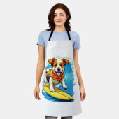 Surfhund Schürze (Getragen)
