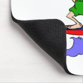 Surfin Großvater Mousepad (Ecke)