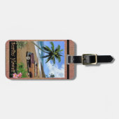 Surfin' Hawaii Gepäckanhänger (Vorderseite horizontal)
