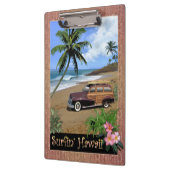 Surfin' Hawaii Klemmbrett (Links)