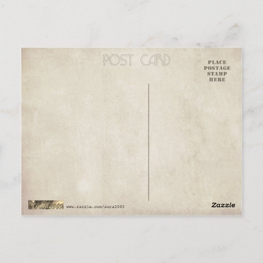 Surfin' Hawaii Postkarte (Rückseite)