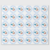 Surfin' Santa Geschenkpapier (Flach)