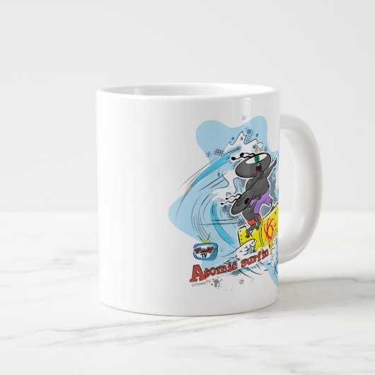 Surfin Typen! Jumbo-Tasse (Vorderseite Rechts)