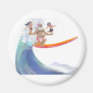 sUrFiN WiTh sAnTa Magnet