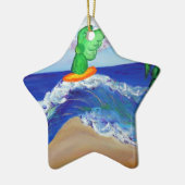 Surfing Angel Raphael Reiten Heilung Wave Ornament (Links)