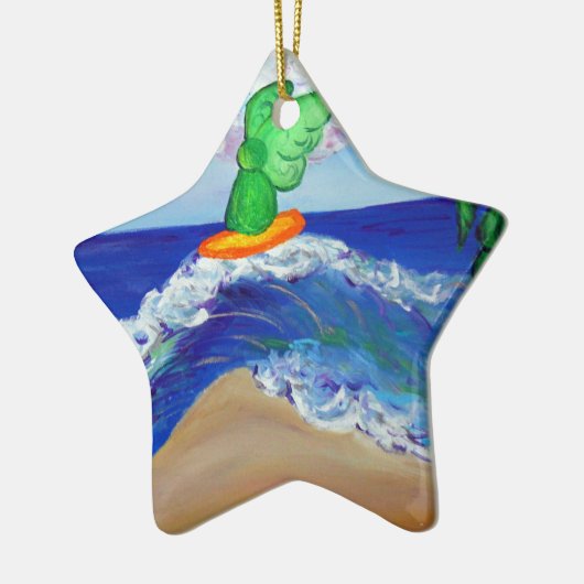 Surfing Angel Raphael Reiten Heilung Wave Ornament (Links)