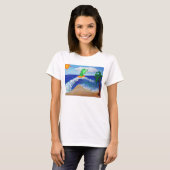 Surfing Angel Raphael Shirt (Vorne ganz)
