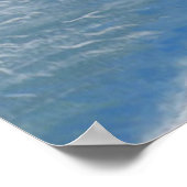 Surfing at Porthmeor Poster (Ecke)