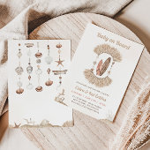 Surfing Beach Boho Baby On Board Baby Shower Einladung