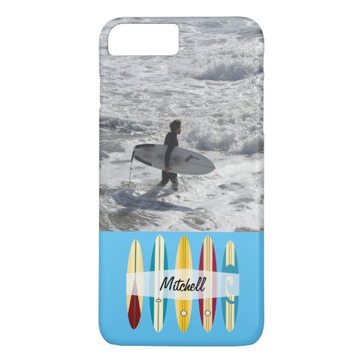 Surfing Foto Case-Mate iPhone Hülle (Rückseite)