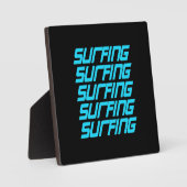 Surfing Fotoplatte (Vorderseite)