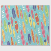 Surfing Geschenkpapier (Flach)