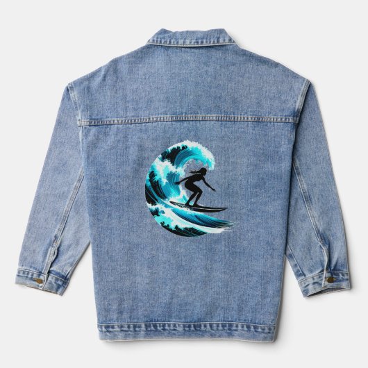surfing jeansjacke (Rückseite)