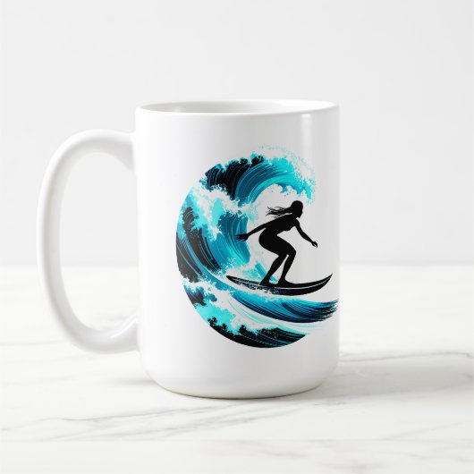 surfing kaffeetasse (Links)