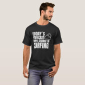 Surfing Kitesurfer Surfing Weather forecast Windsu T-Shirt (Vorne ganz)