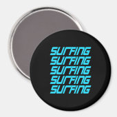 Surfing Magnet (Vorderseite/Rückseite)