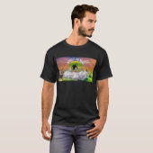 Surfing nas Nuvens BD T-Shirt (Vorne ganz)