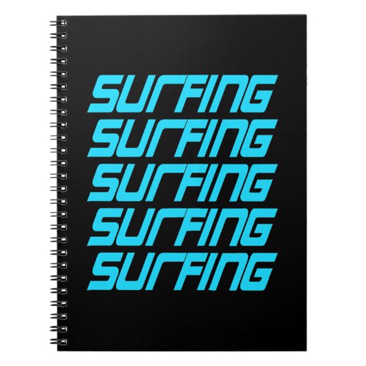 Surfing Notizblock (Vorderseite)