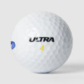 Surfing Panda Golfball (Logo)