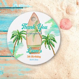 Surfing Party danke Ihnen für Strand Ozean Sommer Geschenkanhänger