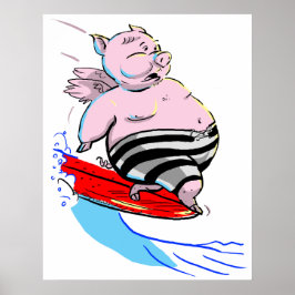 sUrFiNg PiG Poster