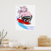 sUrFiNg PiG Poster (Küche)