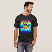 SURFING PINEAPPLE BEACH BALL T-Shirt (Vorne ganz)