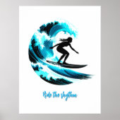 surfing poster (Vorne)