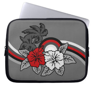 Surfing Safari Hawaiian Neoprenanzug Laptopschutzhülle