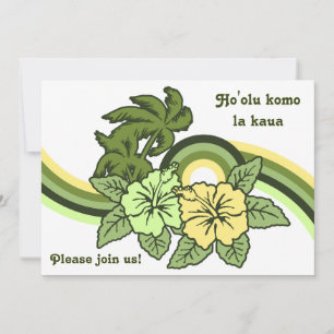 Surfing Safari Luau- und BBQ-Einladungen Einladung