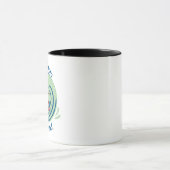 Surfing Santa Kaffeetasse (Zentrum)