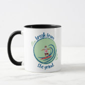 Surfing Santa Kaffeetasse (Links)