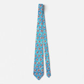 Surfing Santa Necktie Krawatte (Vorderseite)